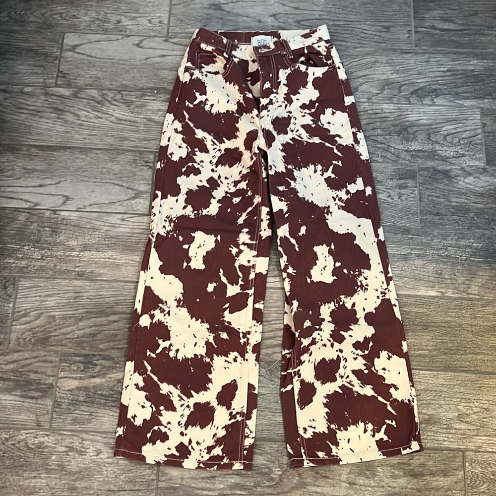 Cowprint urban jeans